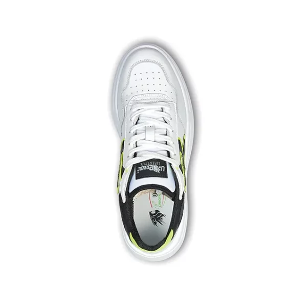 U-Power Harlow bianco/nero/giallo fluo - immagine 2